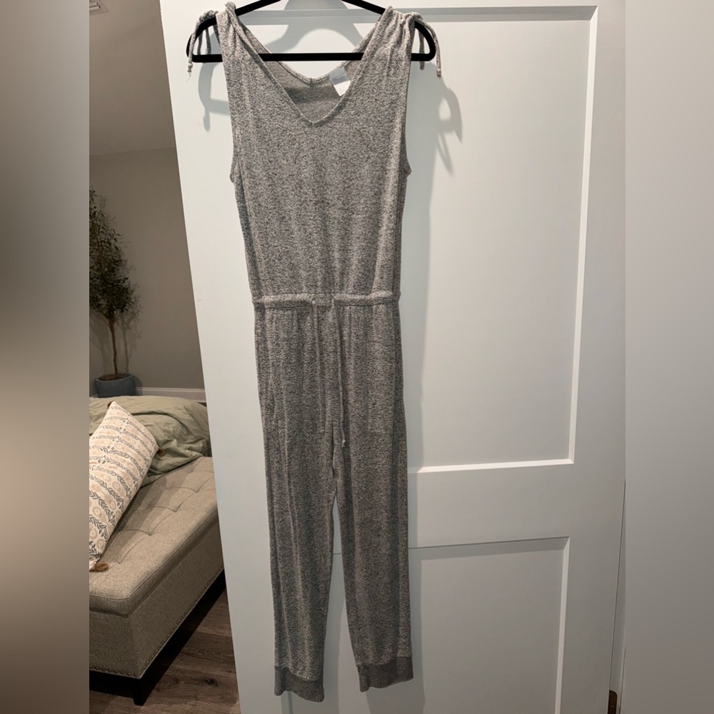 Grey casual jumpsuit